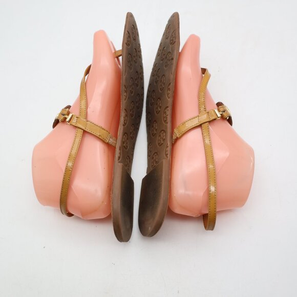 Tory Burch Ali Sandals Patent Leather Women's Size 9 M Casual Sandals - Picture 6 of 12